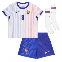 France Aurelien Tchouameni #8 Replica Away Minikit Euro 2024 Short Sleeve (+ pants)